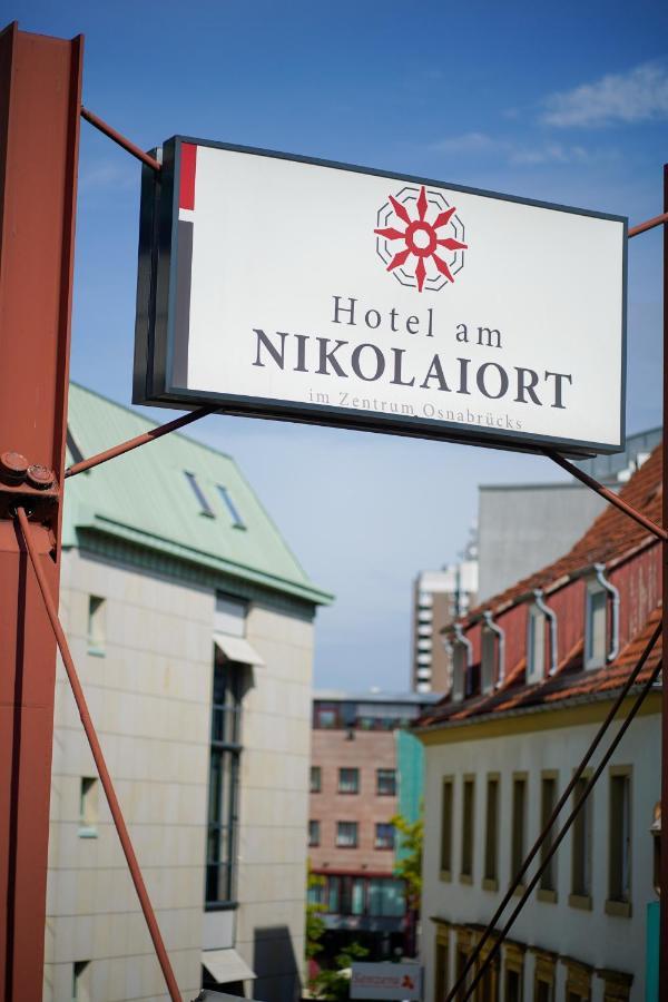 Hotel Am Nikolaiort Оснабрюк Экстерьер фото